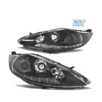FARI FORD FIESTA 08-12 LUCE DIURNA NERO