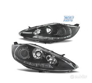 FARI FORD FIESTA 08-12 LUCE DIURNA NERO
