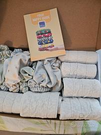 Set pannolini lavabili, adatti fin dalla nascita