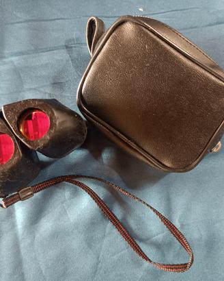 Binocolo Vintage Penagor compatto con custodia 