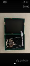 Collana in argento con albero della vita