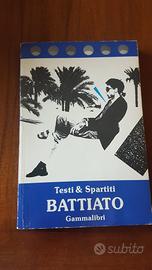 Battiato libro musica testi & spartiti del 1984