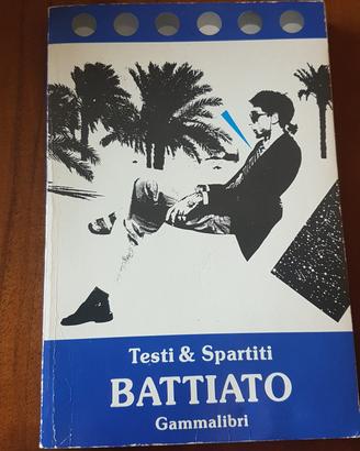 Battiato libro musica testi & spartiti del 1984