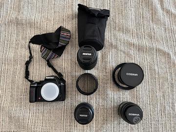 Pentax K-X bundle - Reflex