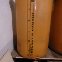 Botte in vetroresina per alimenti