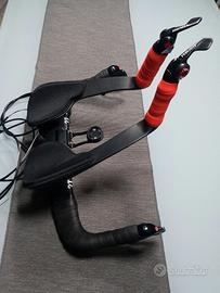 Manubrio crono triathlon 3T completo