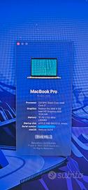 Rotto macbook pro 15 2017
