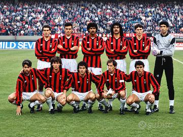 fotografia Milan finale 🏆interc.1990