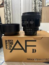 Nikon 85mm  f1,8 d