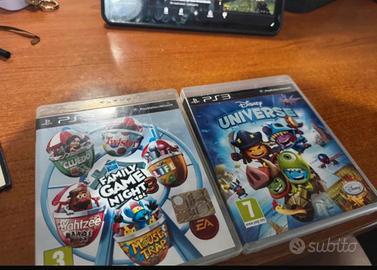 Disney Universe e Hasbro Family Game Platinum Easy