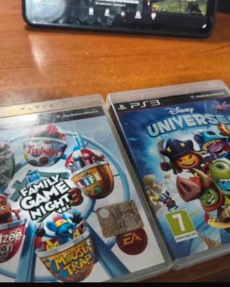 Disney Universe e Hasbro Family Game Platinum Easy