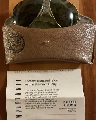 Ray Ban Aviator 58 mm anni 70