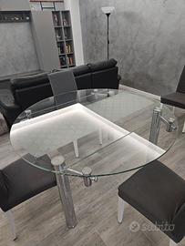 Tavolo cristallo 