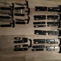 set maniglie Ghidini Nylon nero PVC