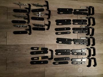 set maniglie Ghidini Nylon nero PVC