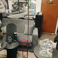 piantana Mod. Toio Rossa Designer Achille Castigli