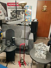 piantana Mod. Toio Rossa Designer Achille Castigli