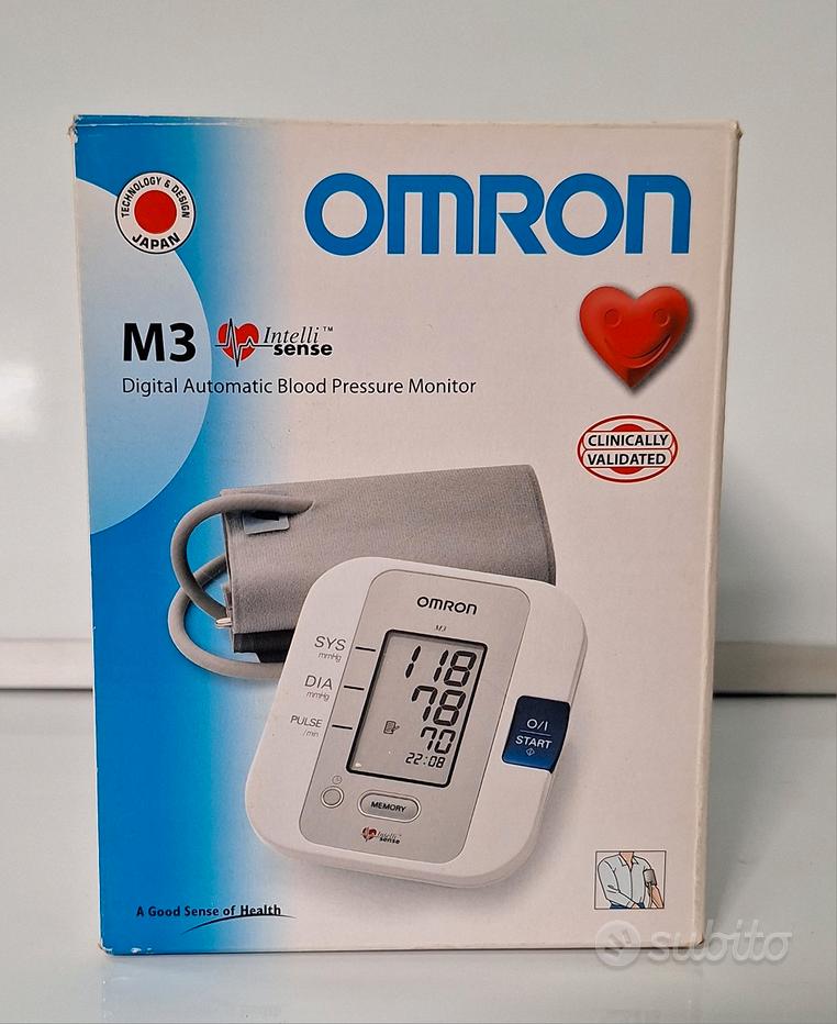 MISURATORE PRESSIONE OMRON M3 INTELLISENSE - Elettrodomestici In vendita a  Caltanissetta