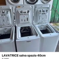 Lavatrice salva spazio