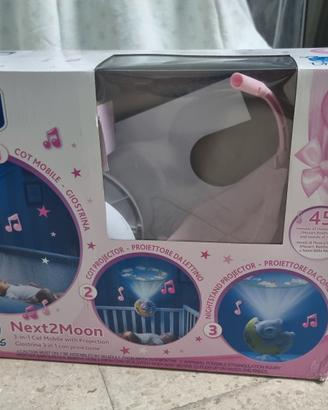 chicco proiettore carillon culla next2moon