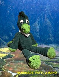 Amigurumi, drago di peluches fatto a mano handmade
