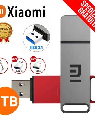 CHIAVETTA USB 3.1 XIAOMI/LENOVO 2 TB MEMORY PEN
