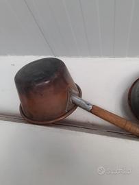pentola in alluminio e rame 