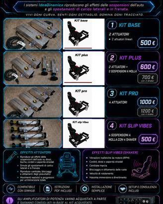 KITS MOTION SIMULATOR IDEADINAMICA 