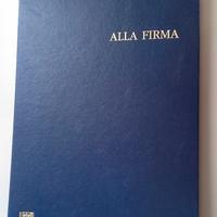 Libro Alla Firma Lebez con 18 intercalari interni