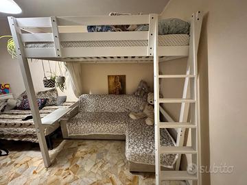 Struttura per letto a soppalco STORA