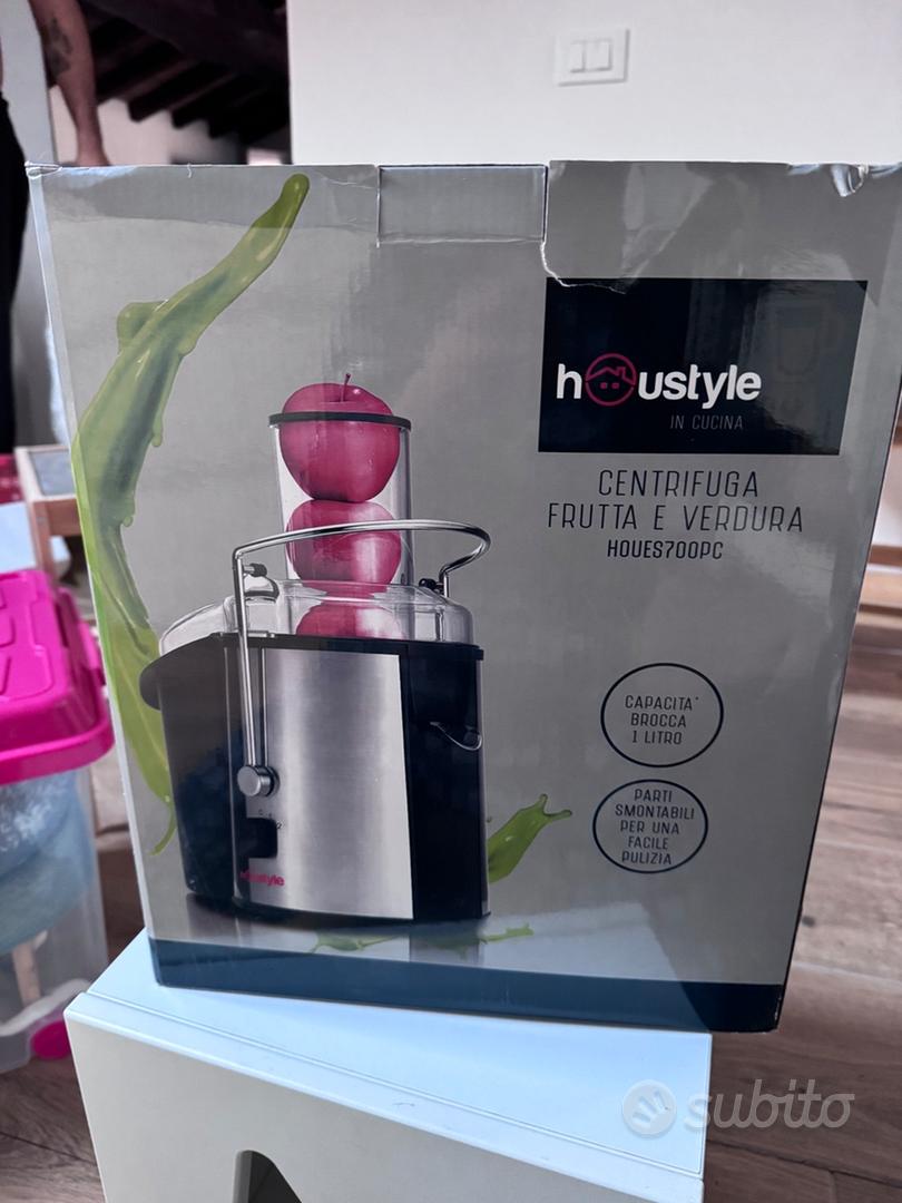 JUILIST Centrifuga Per Frutta E Verdura 800W – Bocca Da 65 Mm, 3 Velocità, Spazzola Inclusa, Senza BPA, Rosso