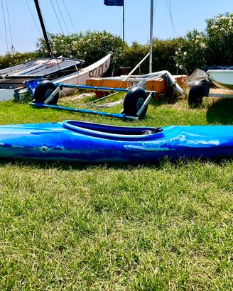Canoa Kajak EXO 313 Slalom da gara