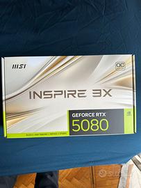 MSI GeForce RTX 5080 INSPIRE 3X OC - NUOVA
