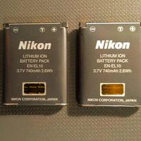 Nikon batterie EN-EL10  per fotocamere Coolpix 