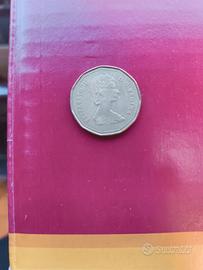 moneta dollato canadese del'87