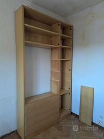 LIBRERIA CON CASSETTI