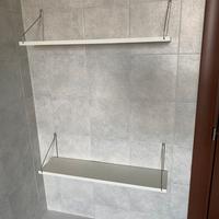 Set 3 mensole bianche