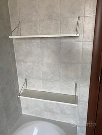 Set 3 mensole bianche