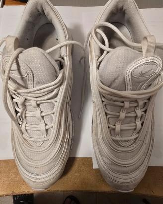 NIKE AIR MAX 97 BIANCHE NUMERO 38.5 UNISEX