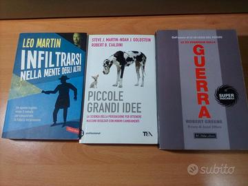 Set 3 libri manipolazione psicologica