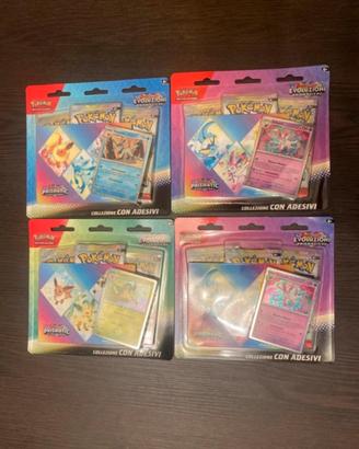 Collezione Adesivi Evoluzioni Prismatiche Pokémon