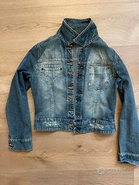 Giubbotto jeans taglia L donna