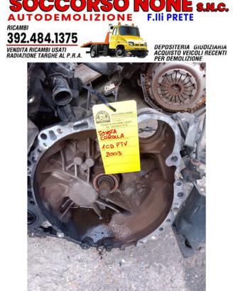 Cambio Toyota Corolla cod: 1CD FTV