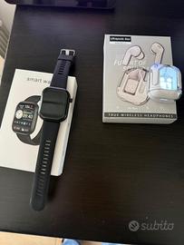 Smartwach + auricolari wireless