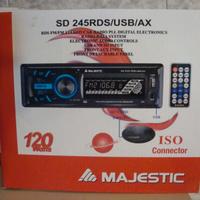 Radio Auto/Barca Majestic Sd245Rds/Usb 120w