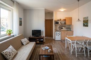 Bilocale arredato/ colleverde