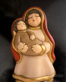 Thun madonna con bambino e coniglietto