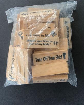 Gioco da Tavolo per Adulti in Legno (Jenga Hot)