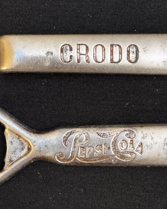 apribottiglie vintage Crodo & Pepsi Cola originali