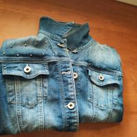 giubbino in jeans donna